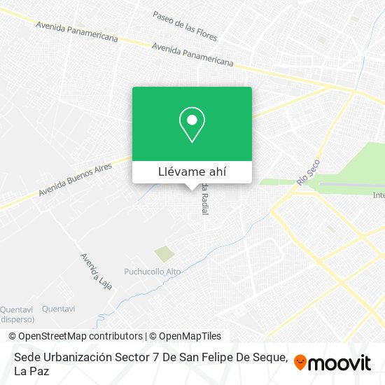 Mapa de Sede Urbanización Sector 7 De San Felipe De Seque