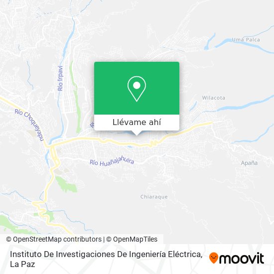 Mapa de Instituto De Investigaciones De Ingeniería Eléctrica