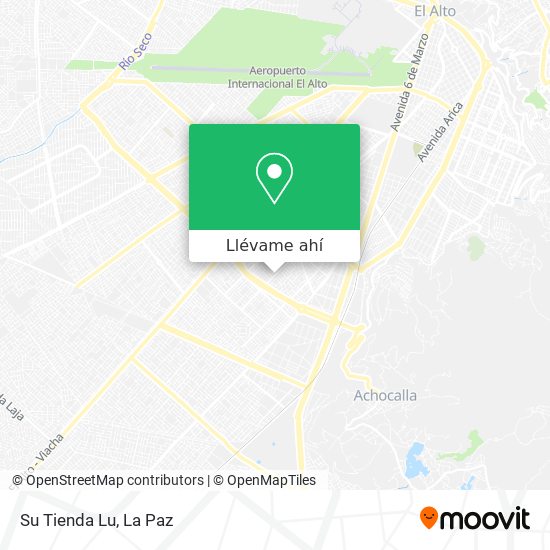 Mapa de Su Tienda Lu