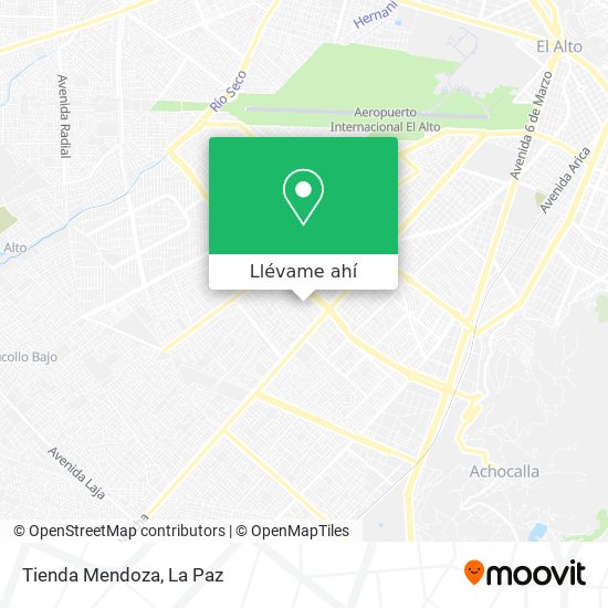 Mapa de Tienda Mendoza