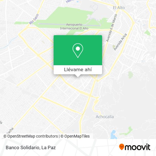 Mapa de Banco Solidario