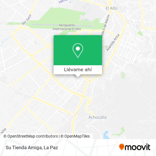 Mapa de Su Tienda Amiga