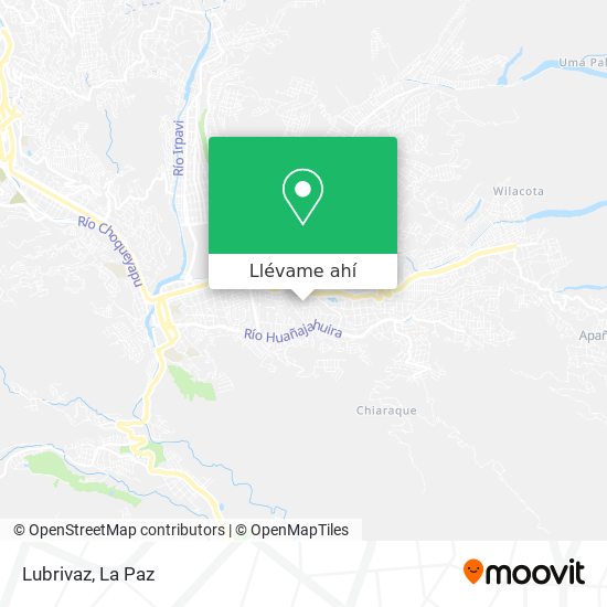 Mapa de Lubrivaz