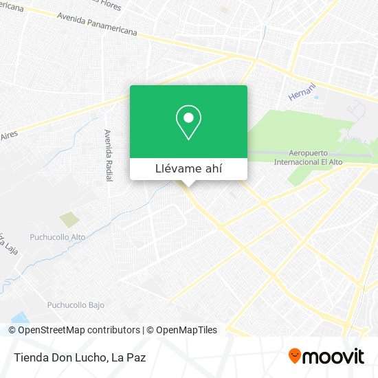 Mapa de Tienda Don Lucho