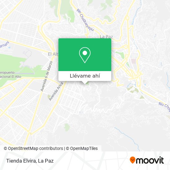 Mapa de Tienda Elvira