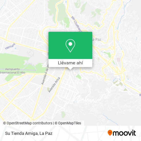 Mapa de Su Tienda Amiga