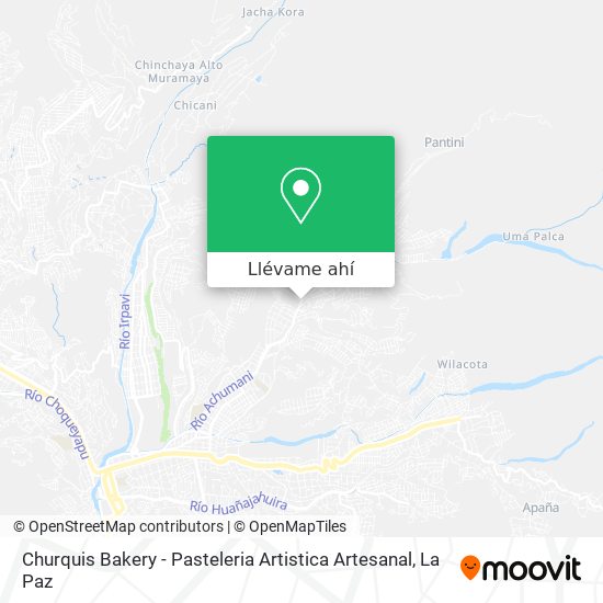 Mapa de Churquis Bakery - Pasteleria Artistica Artesanal