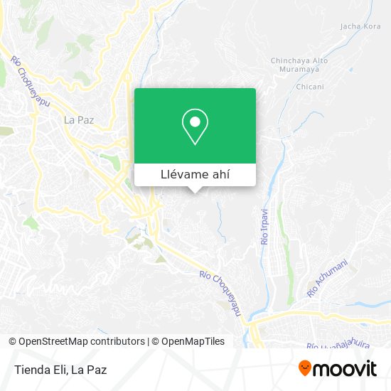 Mapa de Tienda Eli