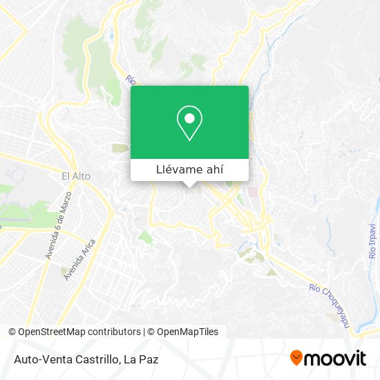 Mapa de Auto-Venta Castrillo