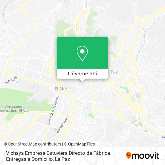 Mapa de Vichaya Empresa Estuviera Directo de Fábrica Entregas a Domicilio