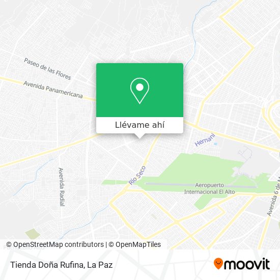 Mapa de Tienda Doña Rufina