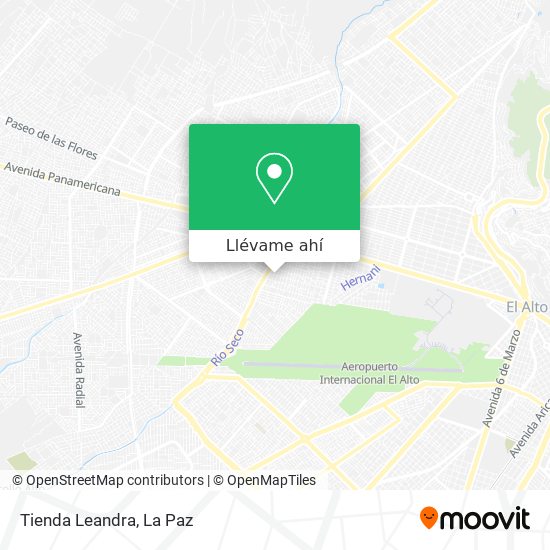 Mapa de Tienda Leandra