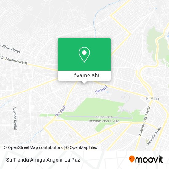 Mapa de Su Tienda Amiga Angela