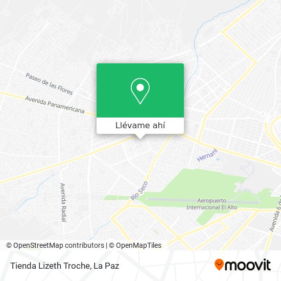 Mapa de Tienda Lizeth Troche