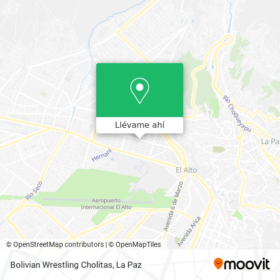 Mapa de Bolivian Wrestling Cholitas