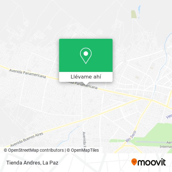 Mapa de Tienda Andres