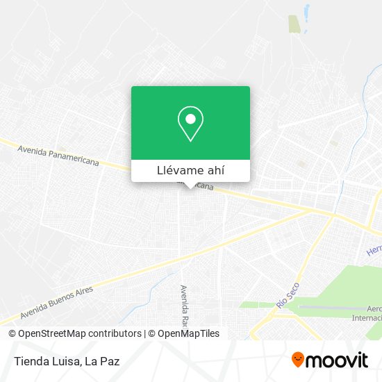 Mapa de Tienda Luisa