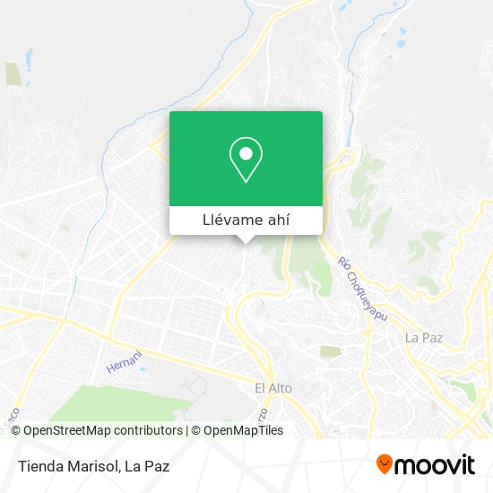 Mapa de Tienda Marisol
