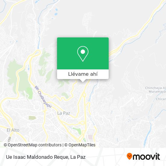 Mapa de Ue Isaac Maldonado Reque