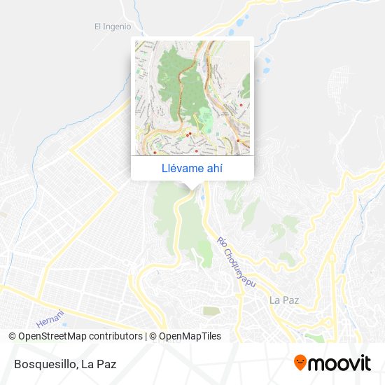 Mapa de Bosquesillo