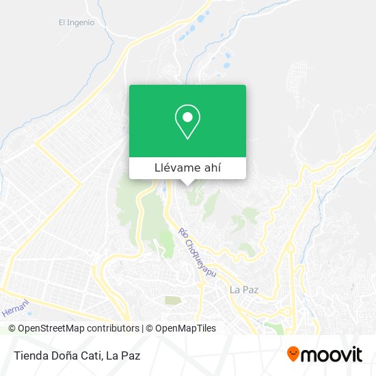 Mapa de Tienda Doña Cati