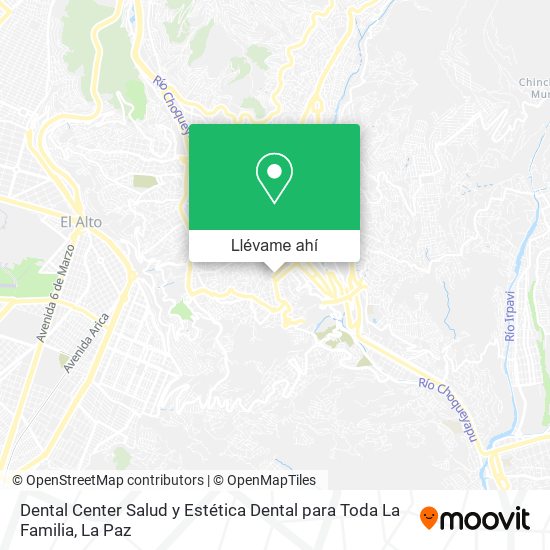 Mapa de Dental Center Salud y Estética Dental para Toda La Familia
