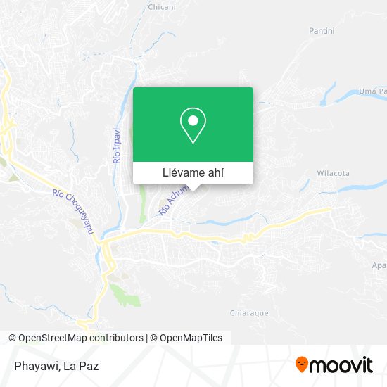 Mapa de Phayawi