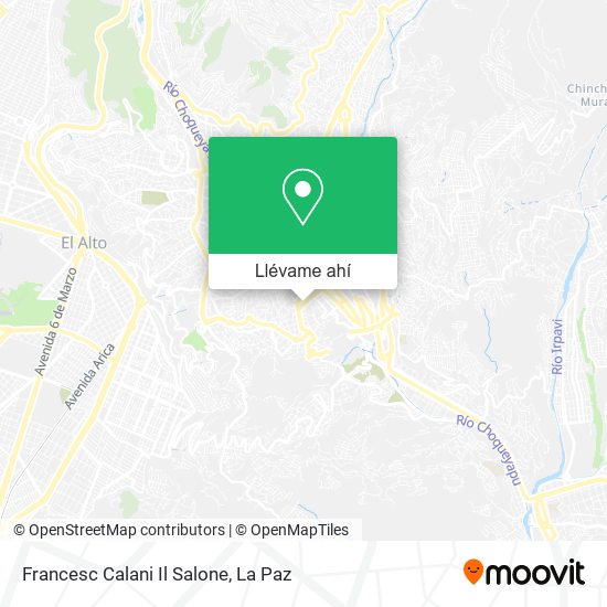Mapa de Francesc Calani Il Salone