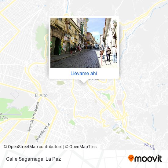 Mapa de Calle Sagarnaga