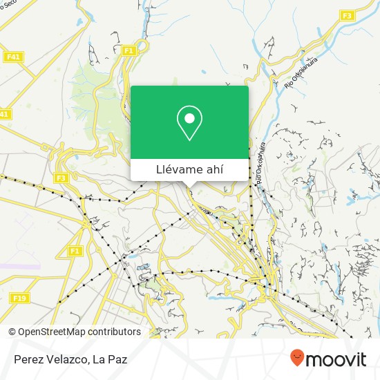Mapa de Perez Velazco