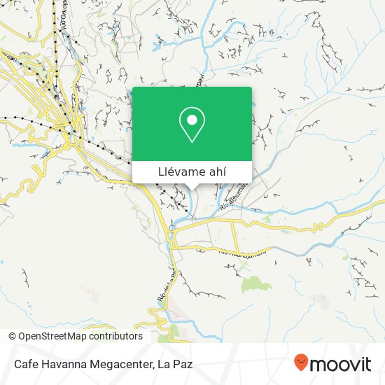 Mapa de Cafe Havanna Megacenter