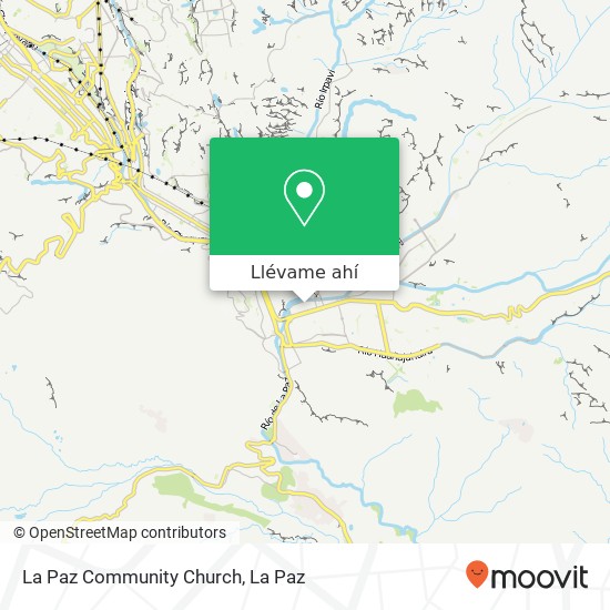 Mapa de La Paz Community Church