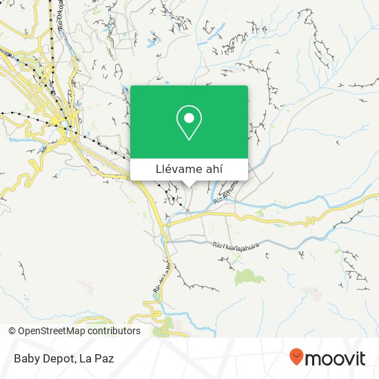 Mapa de Baby Depot