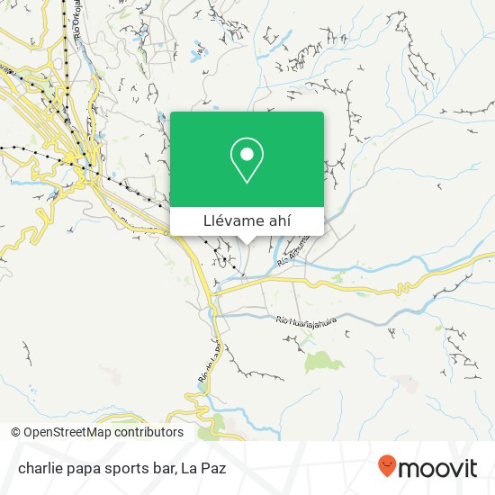 Mapa de charlie papa sports bar