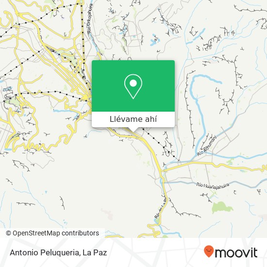 Mapa de Antonio Peluqueria