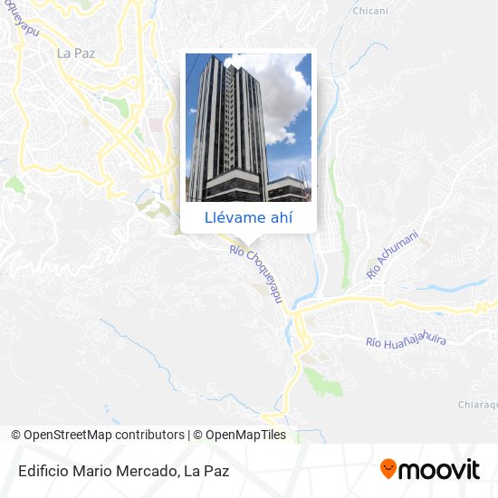 Mapa de Edificio Mario Mercado