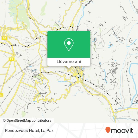 Mapa de Rendezvous Hotel