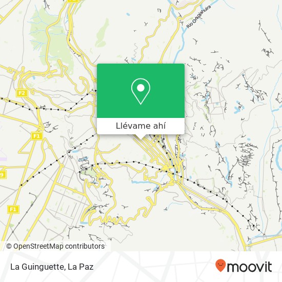 Mapa de La Guinguette