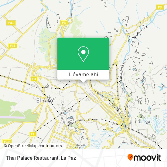 Mapa de Thai Palace Restaurant