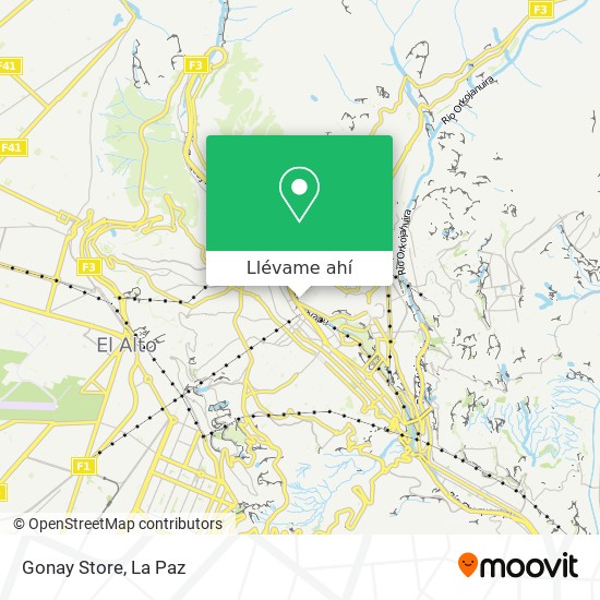 Mapa de Gonay Store