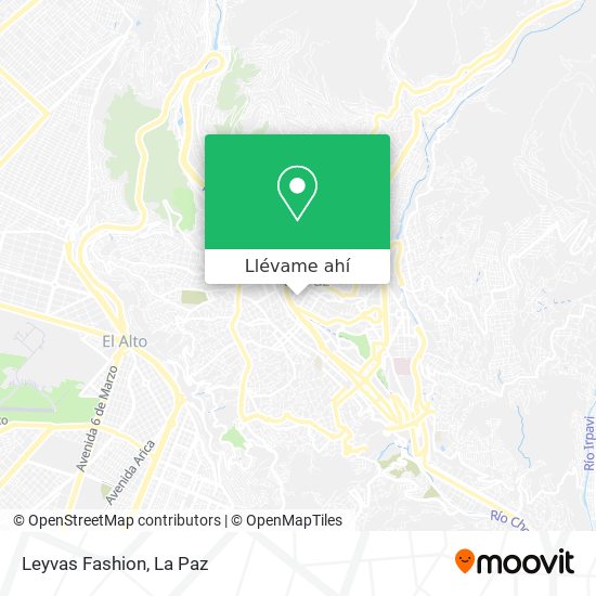 Mapa de Leyvas Fashion