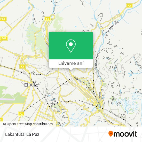 Mapa de Lakantuta
