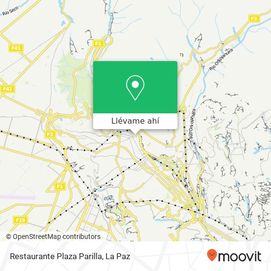 Mapa de Restaurante Plaza Parilla