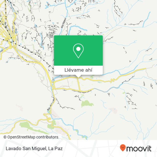 Mapa de Lavado San  Miguel