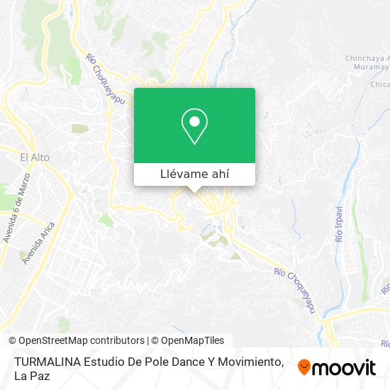 Mapa de TURMALINA Estudio De Pole Dance Y Movimiento