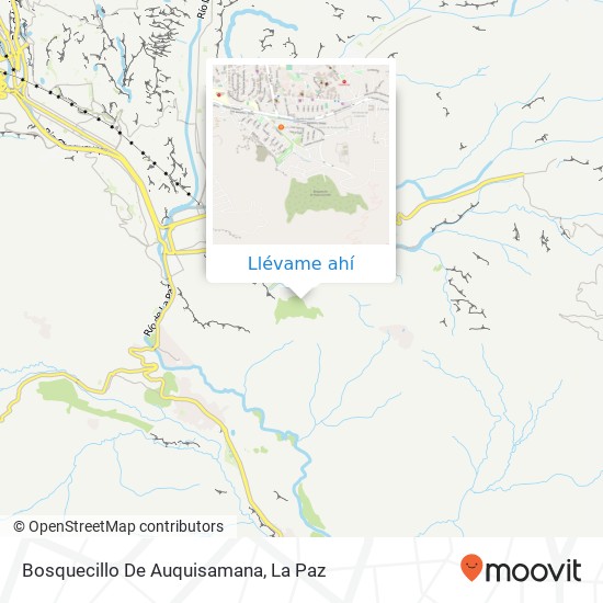Mapa de Bosquecillo De Auquisamana