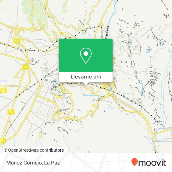 Mapa de Muñoz Cornejo