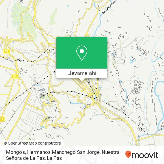 Mapa de Mongo's, Hermanos Manchego San Jorge, Nuestra Señora de La Paz