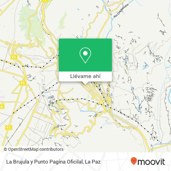 Mapa de La Brujula y Punto Pagina Oficilal