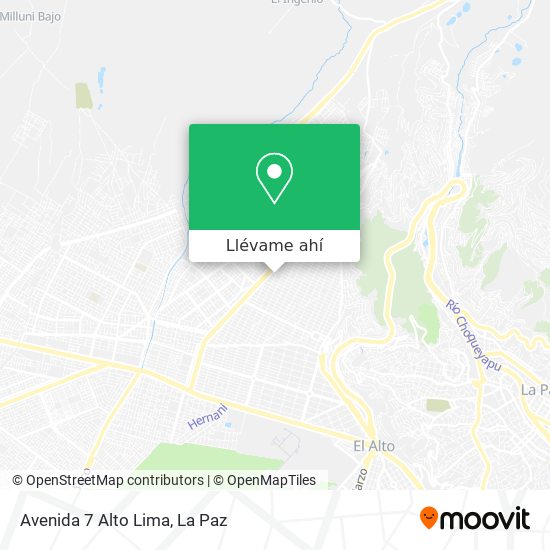 Mapa de Avenida 7 Alto Lima